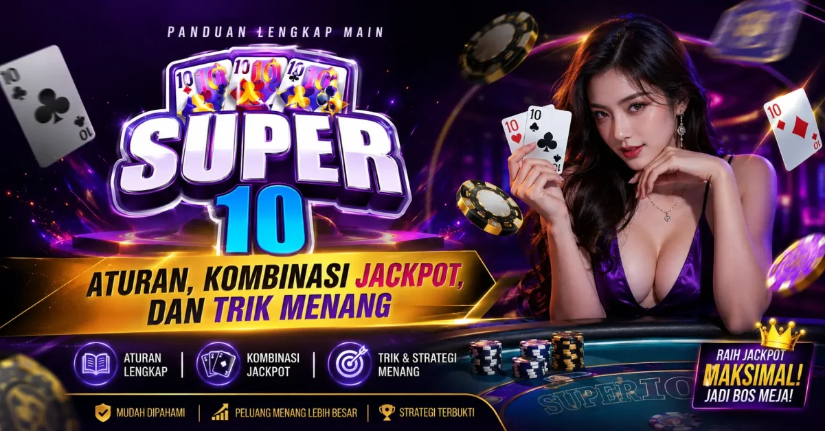 Panduan Lengkap Main Super10: Aturan, Kombinasi Jackpot, dan Trik Menang